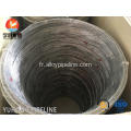 Tube SMLS de bobine d'acier inoxydable d'ASTM A269 TP316L